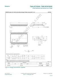 74ALVCH16245DL Datasheet Page 12