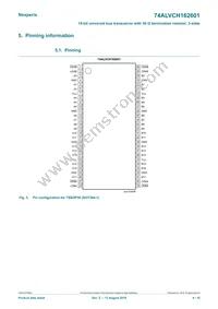 74ALVCH162601DGGS Datasheet Page 4