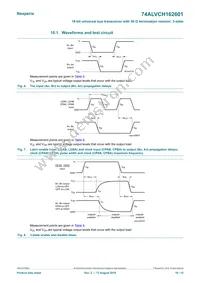 74ALVCH162601DGGS Datasheet Page 10