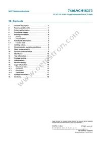 74ALVCH16373DGG:51 Datasheet Page 19