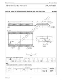 74ALVCH16500DGG:11 Datasheet Page 13