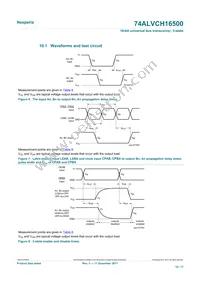 74ALVCH16500DGGS Datasheet Page 10