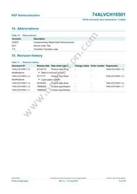 74ALVCH16501DGG:11 Datasheet Page 16