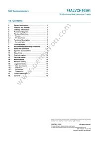 74ALVCH16501DGG:11 Datasheet Page 19