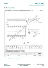 74ALVCH16501DL Datasheet Page 12