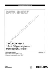 74ALVCH16543DGG:11 Datasheet Page 2