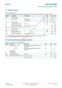 74ALVCH16646DGGS Datasheet Page 6