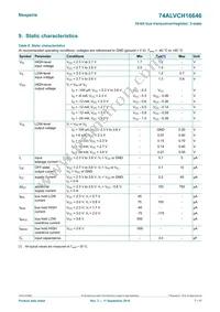 74ALVCH16646DGGS Datasheet Page 7