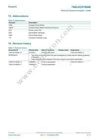 74ALVCH16646DGGS Datasheet Page 15