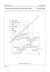 74ALVCH16652DGG:11 Datasheet Page 8