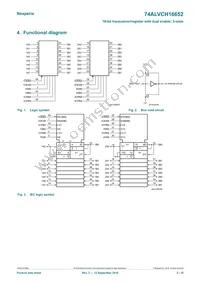 74ALVCH16652DGGS Datasheet Page 2