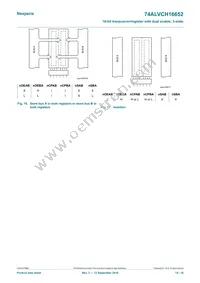 74ALVCH16652DGGS Datasheet Page 14