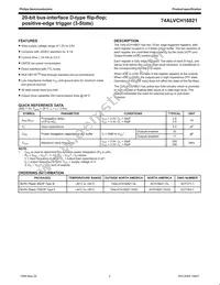 74ALVCH16821DGG:11 Datasheet Page 3