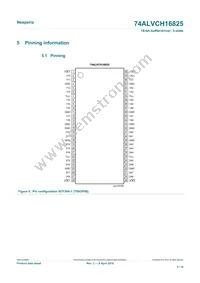 74ALVCH16825DGG:11 Datasheet Page 3