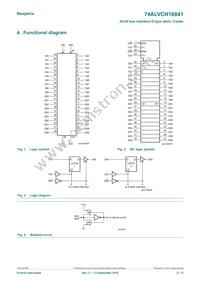 74ALVCH16841DGGS Datasheet Page 2