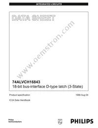 74ALVCH16843DGG:11 Datasheet Page 2