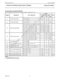 74ALVCH16843DGG:11 Datasheet Page 7