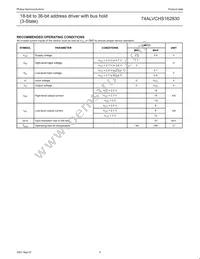 74ALVCHS162830DGB: Datasheet Page 4