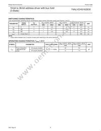 74ALVCHS162830DGB: Datasheet Page 6