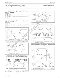 74ALVCHT16835DGV Datasheet Page 8