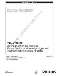 74ALVT162821DGG Datasheet Page 2