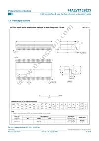 74ALVT162823DGG:11 Datasheet Page 17