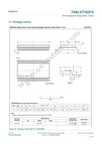 74ALVT16373DL Datasheet Page 11