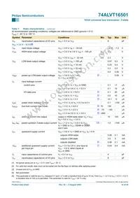 74ALVT16501DL Datasheet Page 11