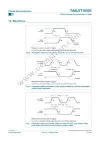 74ALVT16501DL Datasheet Page 14