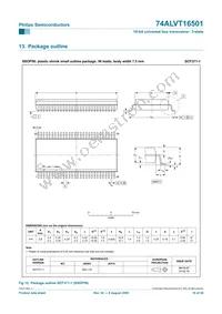 74ALVT16501DL Datasheet Page 17