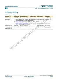 74ALVT16501DL Datasheet Page 19