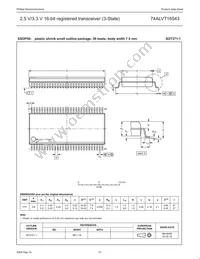 74ALVT16543DL Datasheet Page 13