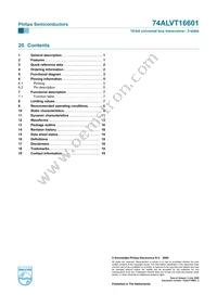 74ALVT16601DL Datasheet Page 21