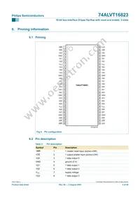 74ALVT16823DGG Datasheet Page 6