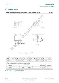 74AUP1G00GN Datasheet Page 11