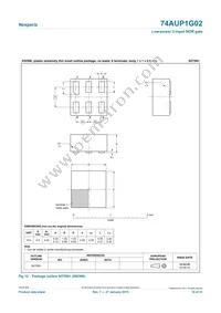 74AUP1G02GS Datasheet Page 14