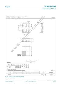 74AUP1G02GS Datasheet Page 15