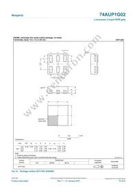 74AUP1G02GS Datasheet Page 16