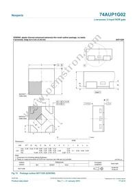 74AUP1G02GS Datasheet Page 17