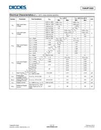 74AUP1G02SE-7 Datasheet Page 4