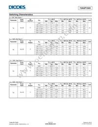 74AUP1G02SE-7 Datasheet Page 6