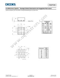 74AUP1G02SE-7 Datasheet Page 12