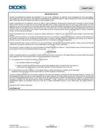 74AUP1G02SE-7 Datasheet Page 16