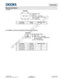 74AUP1G04FW4-7 Datasheet Page 9