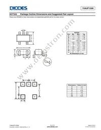 74AUP1G06FX4-7 Datasheet Page 9