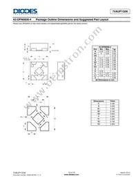74AUP1G06FX4-7 Datasheet Page 10