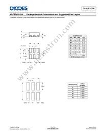74AUP1G06FX4-7 Datasheet Page 12