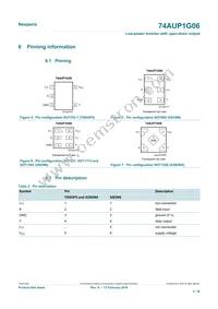74AUP1G06GN Datasheet Page 3