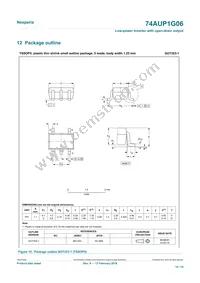 74AUP1G06GN Datasheet Page 10