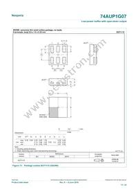 74AUP1G07GS Datasheet Page 15